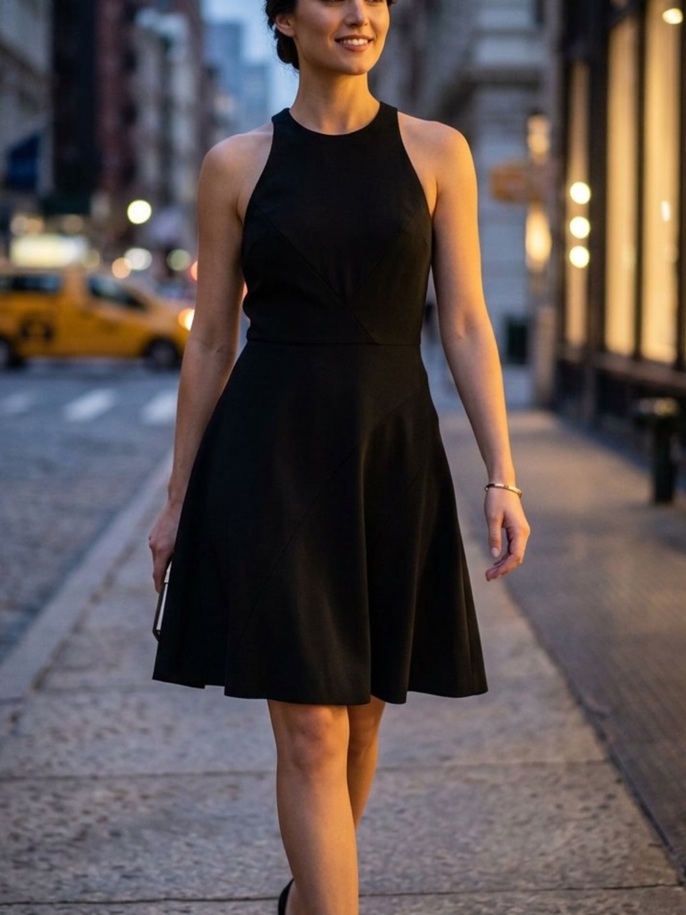 Halston | Fit Flare Dress